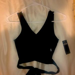 NWT crop halter with tie back
